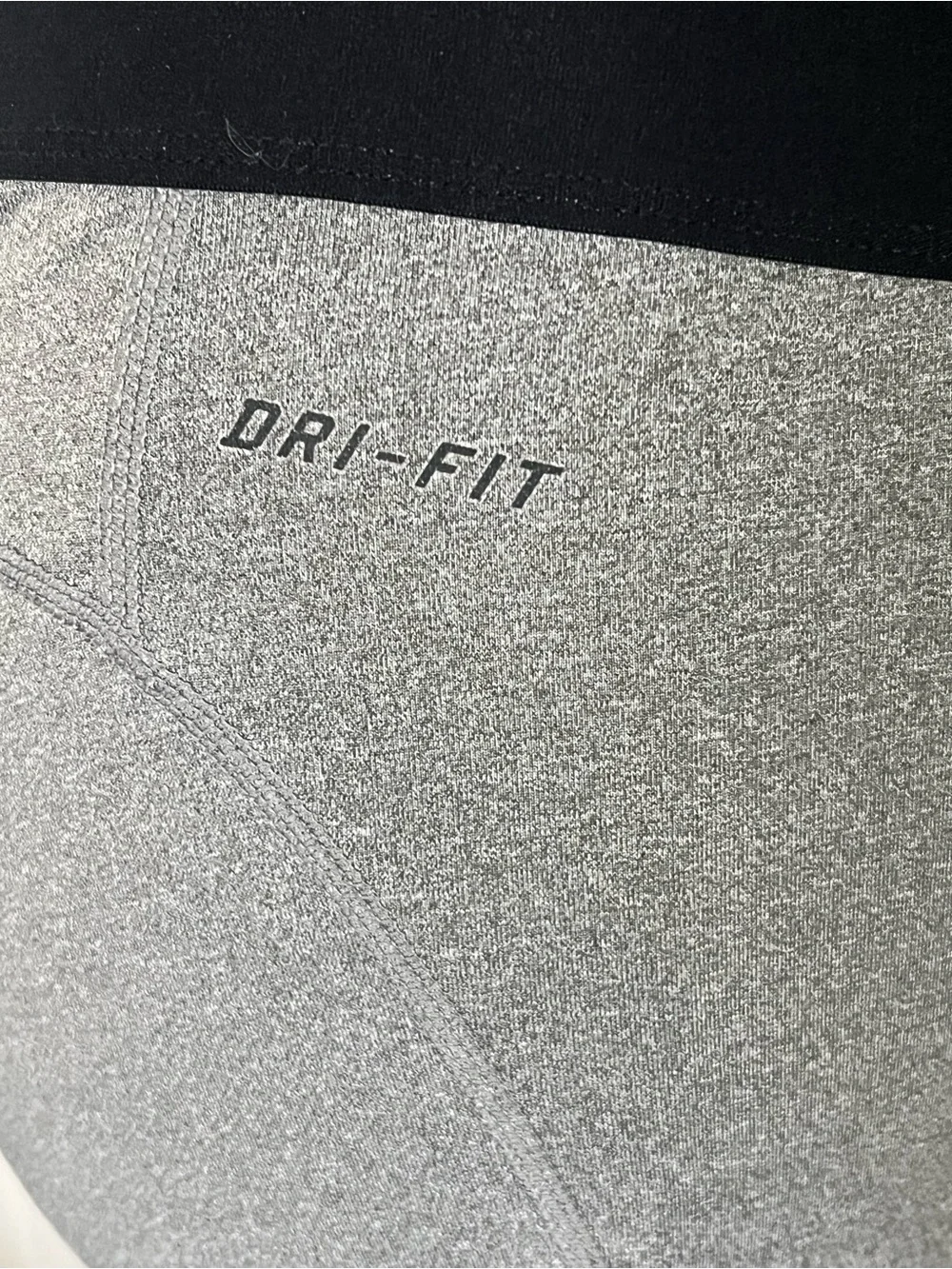 Nike Pro Dri-FIT Leggings & Compression Shorts Bundle | Gray & Black